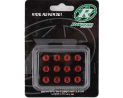 Reverse Components Disc Rotor Bolts (Red) (M5 x 10) (12)