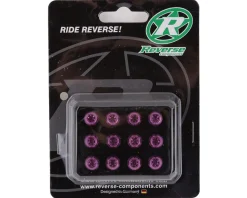 Reverse Components Disc Rotor Bolts (Purple) (M5 x 10) (12)
