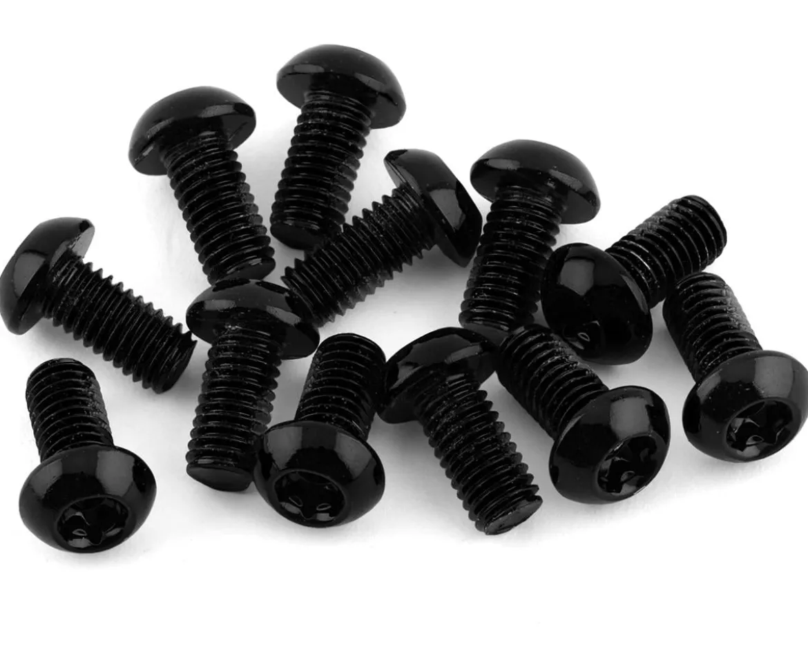 Reverse Components Disc Rotor Bolts (Black) (M5 x 10) (12)