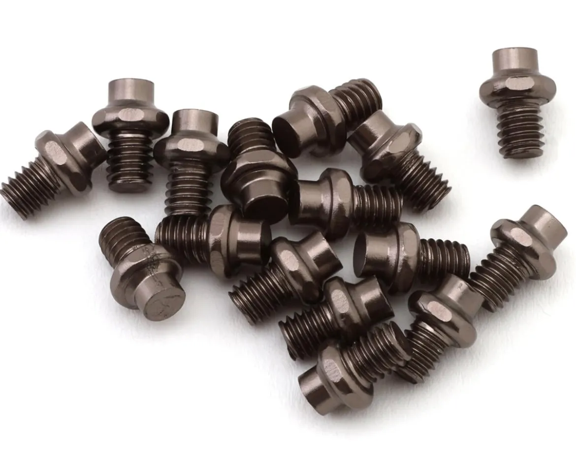 Reverse Components R-Pins M4 Pedal Pins (Grey) (16 Pack) (Escape + Escape Pro) (Aluminum)