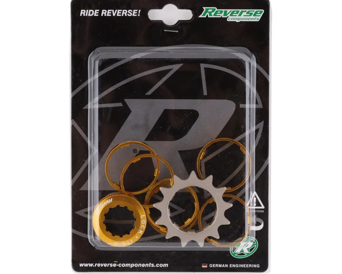 Reverse Components Single Speed Kit (Gold) (13T)