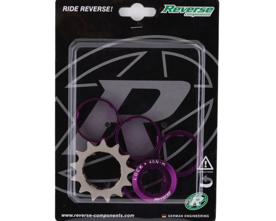 Reverse Components Single Speed Kit (Purple) (13T)