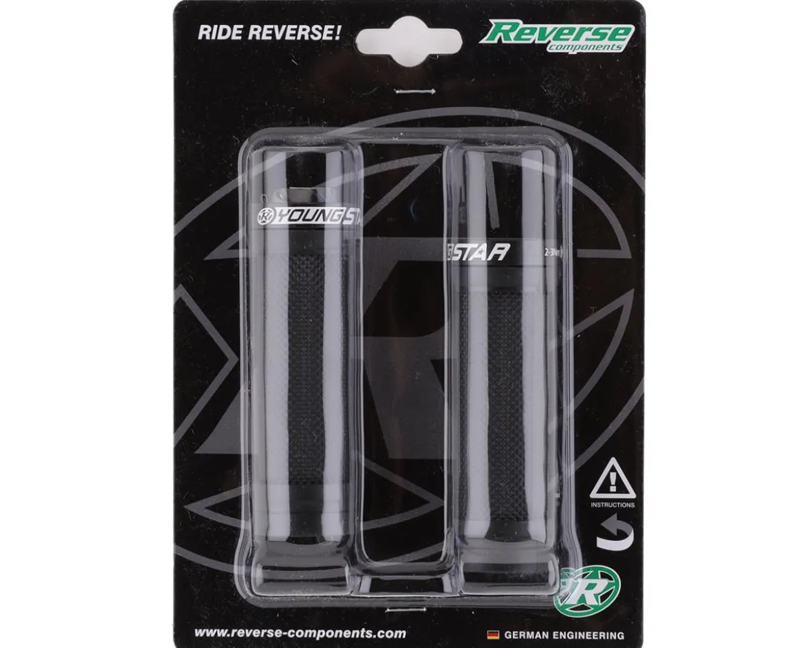Reverse Components Youngstar Lock-On Grips (Black/Black)
