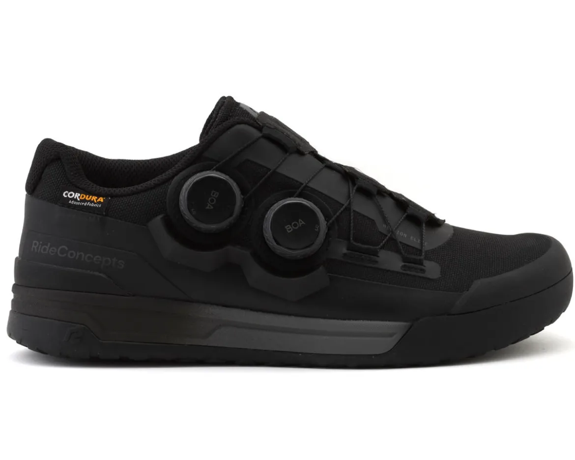 Ride Concepts Hellion Elite Boa Flat Pedal Shoes (Black) (11)
