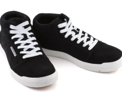Ride Concepts Men's Vice Mid Flat Pedal Shoe (Black/White) (7)