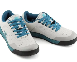 Ride Concepts Women's Hellion Flat Pedal Shoe (Grey/Tahoe Blue) (5)
