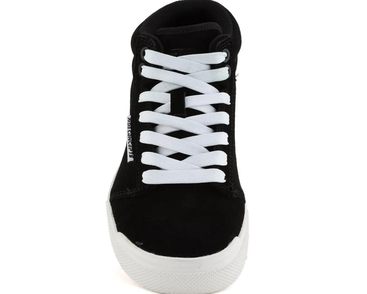 Ride Concepts Youth Vice Mid Flat Pedal Shoe (Black/White) (2)