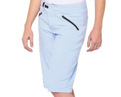 100% Ridecamp Women's Shorts (Powder Blue) (S)