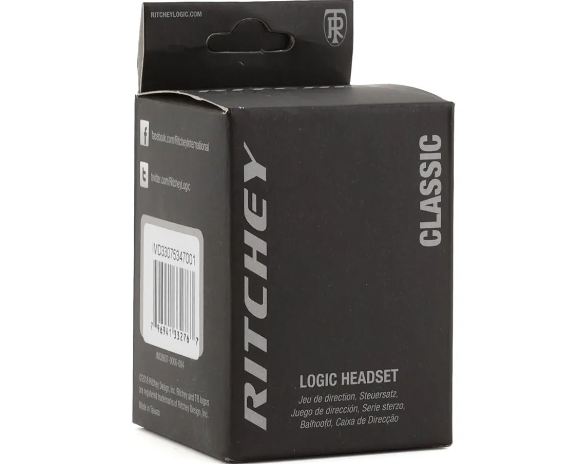 Ritchey Classic External Cup EC Threadless Headset (Silver) (1-1/8") (EC34/28.6) (EC34/30)