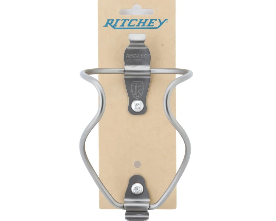 Ritchey Classic Stainless Steel Water Bottle Cage (Silver)