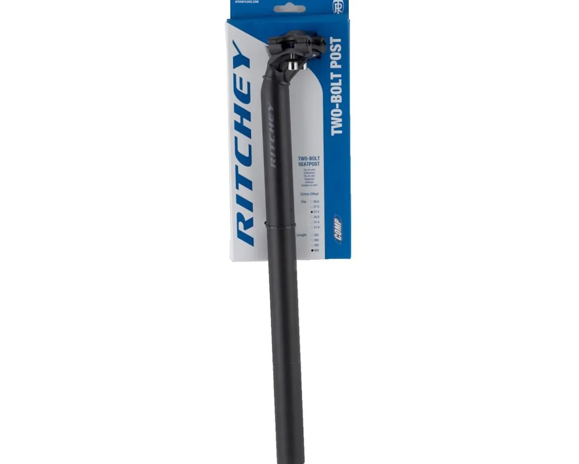 Ritchey Comp 2-Bolt Seatpost (Black) (27.2mm) (400mm) (25mm Offset)