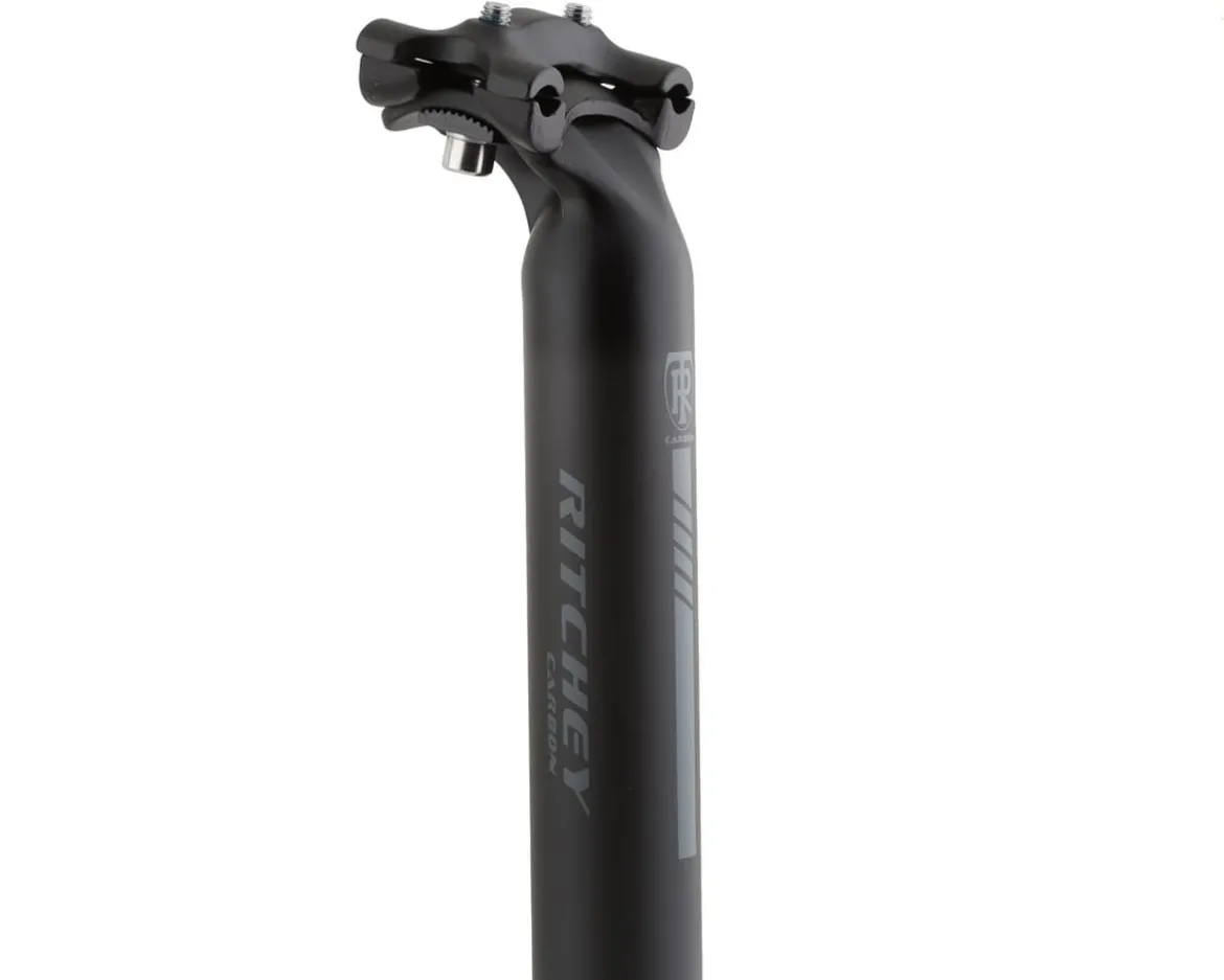 Ritchey Comp Carbon 2-Bolt Seatpost (Black) (31.6mm) (350mm) (25mm Offset)