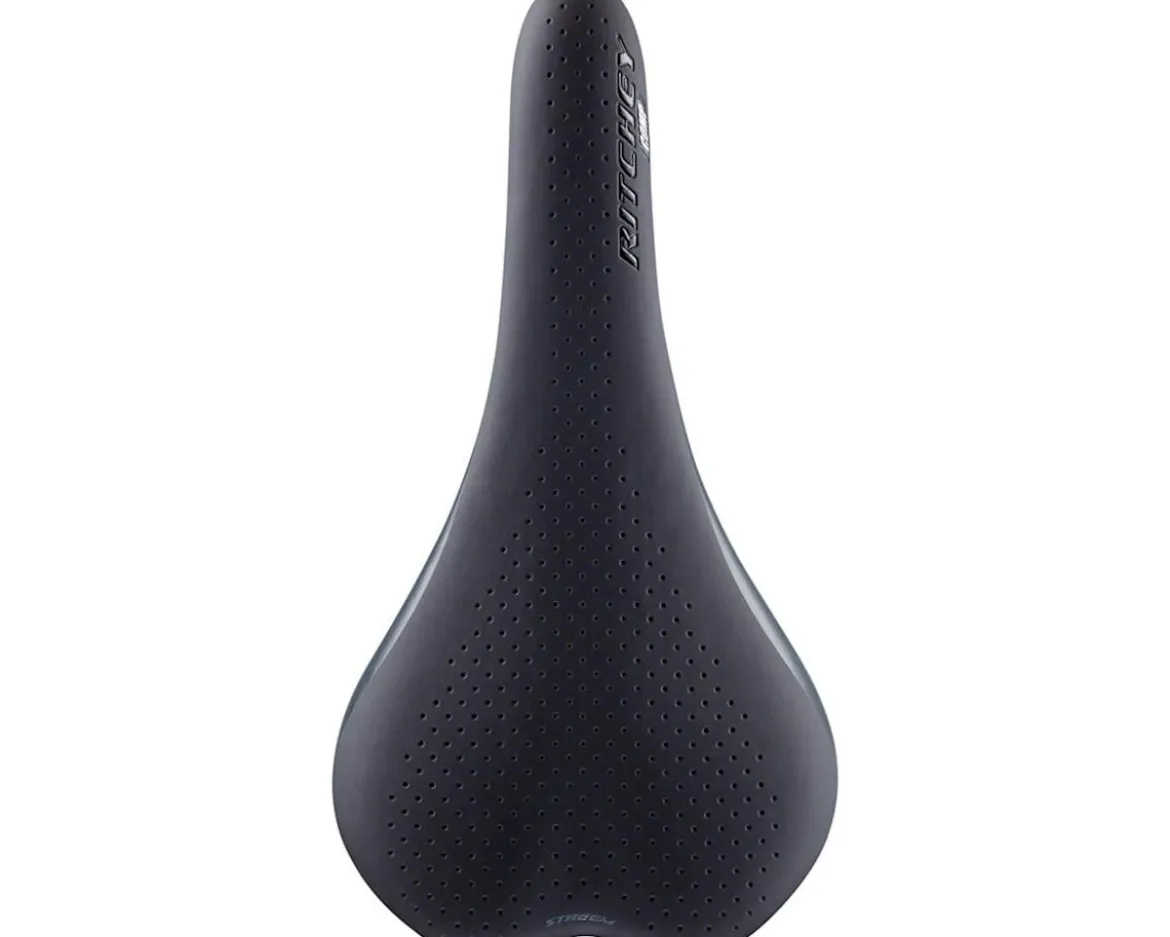 Ritchey Comp Streem Saddle (Black) (Steel Rails) (132mm)