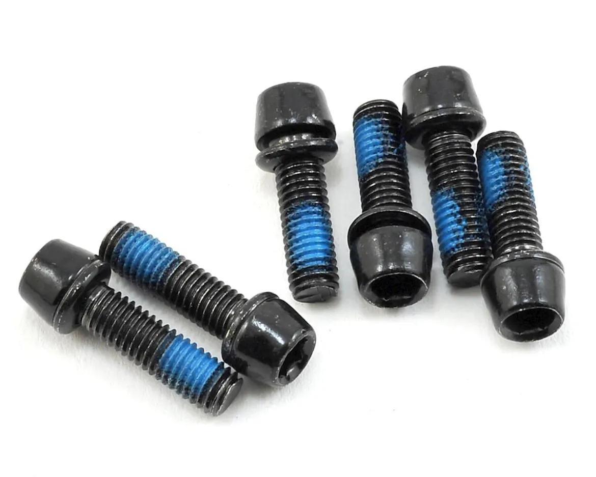 Ritchey WCS C220 Replacement Stainless Steel Bolt Set (Black) (6)