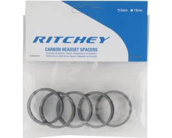 Ritchey WCS Carbon Headset Spacers (Black) (1-1/8