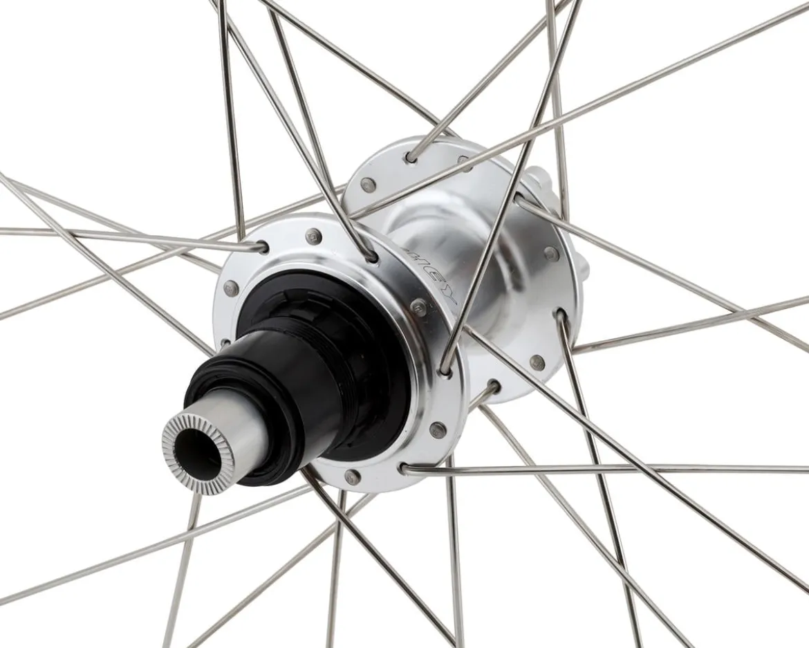 Ritchey Classic Zeta Disc Wheelset (Silver) (SRAM XDR) (12x100mm, 12x142mm) (700c) (6-Bolt) (Tubeless)