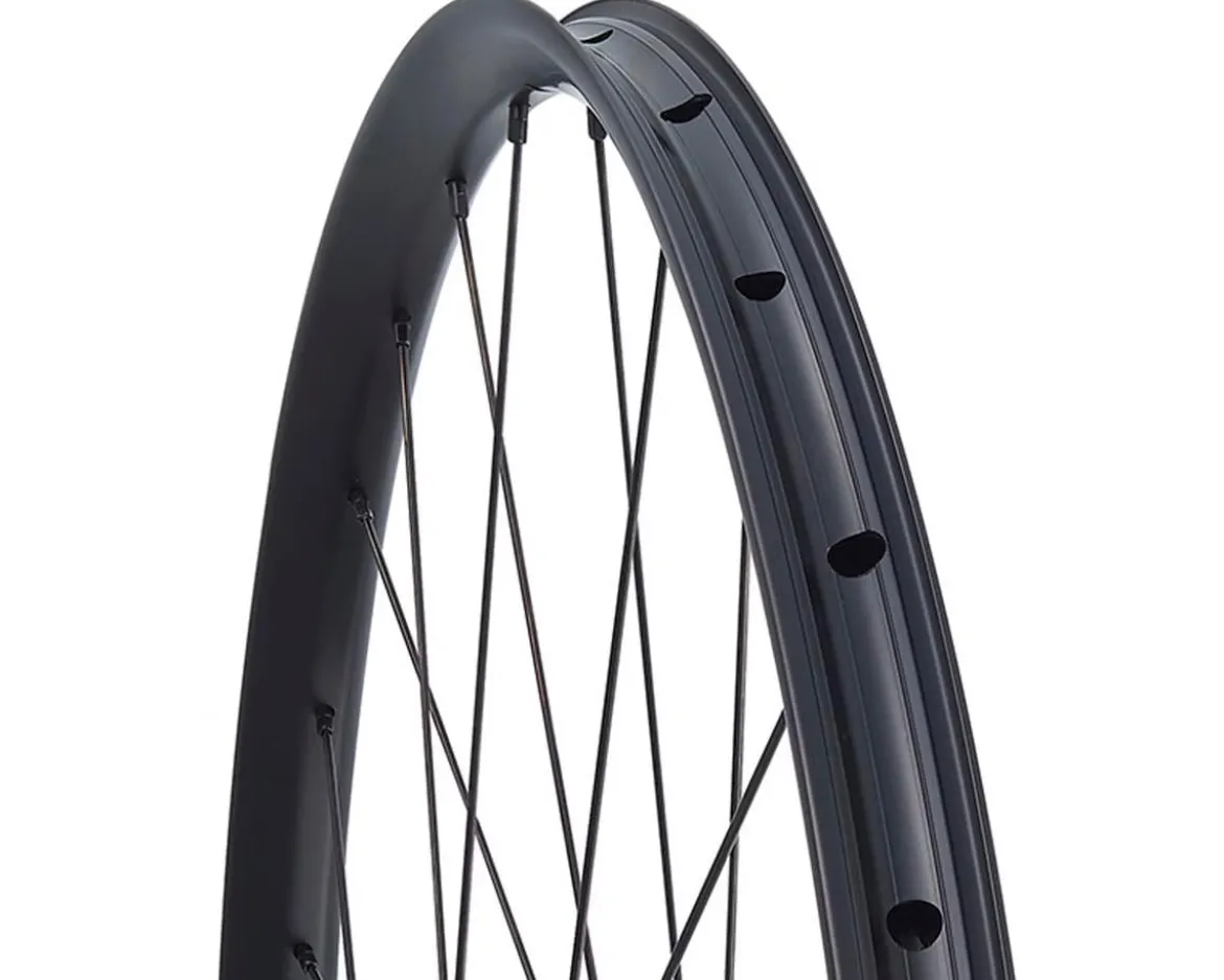 Ritchey Comp Zeta GX Disc Gravel Wheelset (Black) (6-Bolt) (Tubeless) (Shimano HG 11/12) (12x100mm, 12x142mm) (700c)
