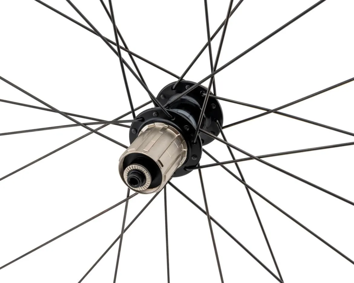 Ritchey Comp Zeta Rim Brake Wheelset (Black) (Shimano HG 11/12) (QR x 100, QR x 130mm) (700c) (Tubeless)