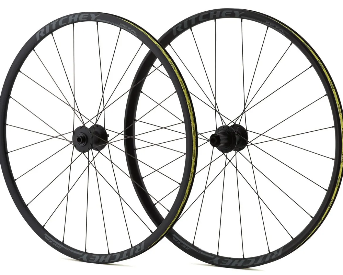 Ritchey Comp Zeta V2 Disc Wheelset (Black) (Shimano HG 11/12) (12x100mm, 12x142mm) (700c) (6-Bolt) (Tubeless)