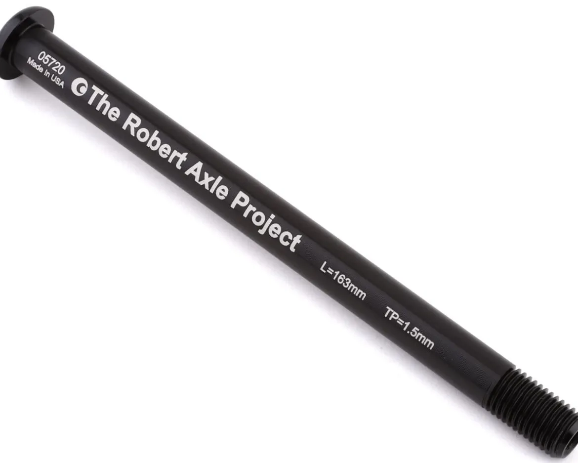 Robert Axle Project Lightning Bolt-on Rear Axle (Black) (163mm) (M12 x 1.5)