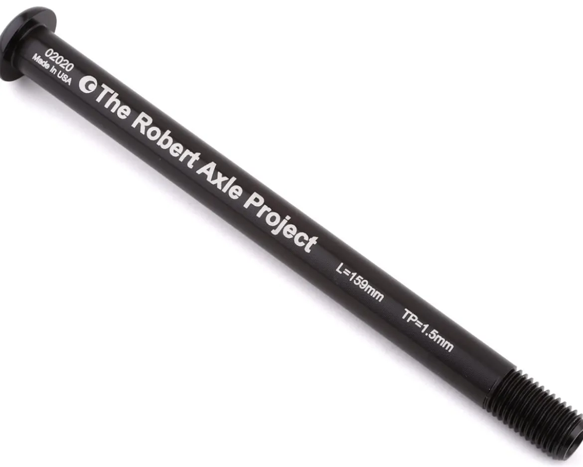 Robert Axle Project Lightning Bolt-on Rear Axle (Black) (159mm) (M12 x 1.5)