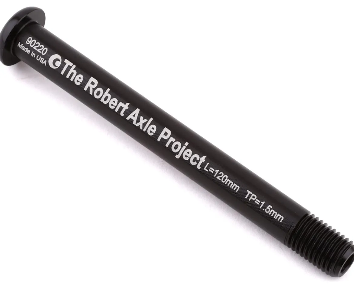 Robert Axle Project 12mm Front Lightning Bolt Thru Axle (Black) (120mm) (M12 x 1.5)