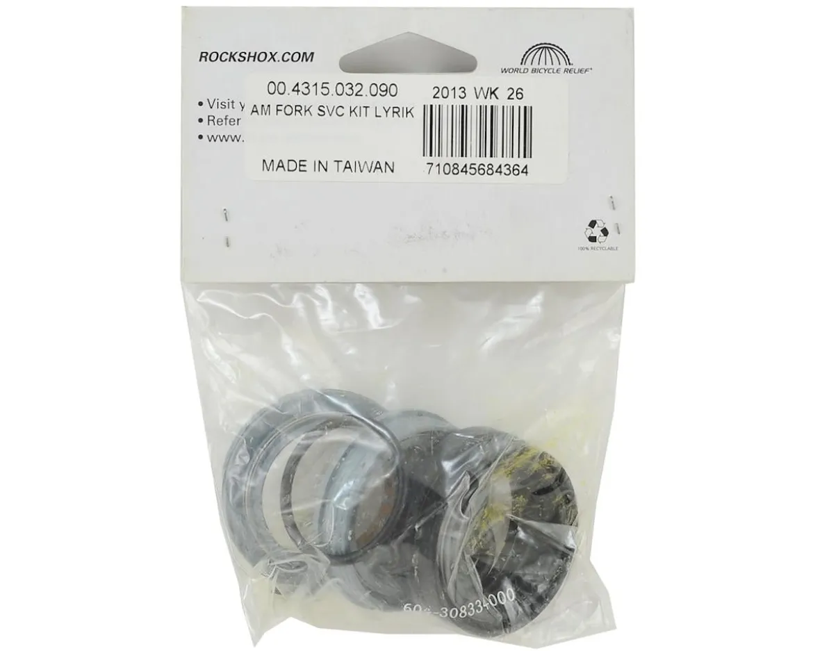 RockShox 2010-2014 Lyrik Coil Basic Service Kit (Includes Dust Seals, Foam Rings, O-Ring Seals)