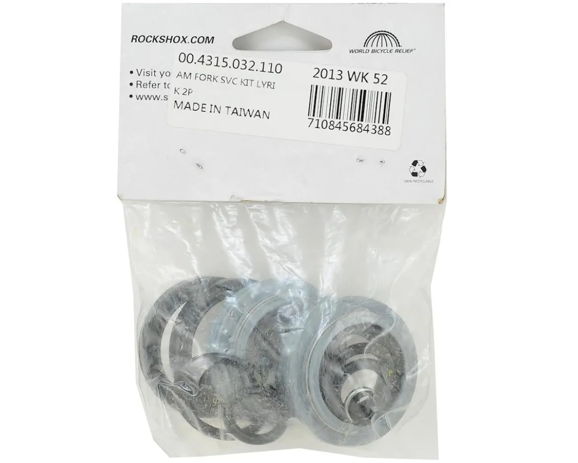 RockShox 2012-2014 Lyrik Dual Position Air Basic Service Kit (Includes Dust Seals, Foam Rings, O-Ring Seals)