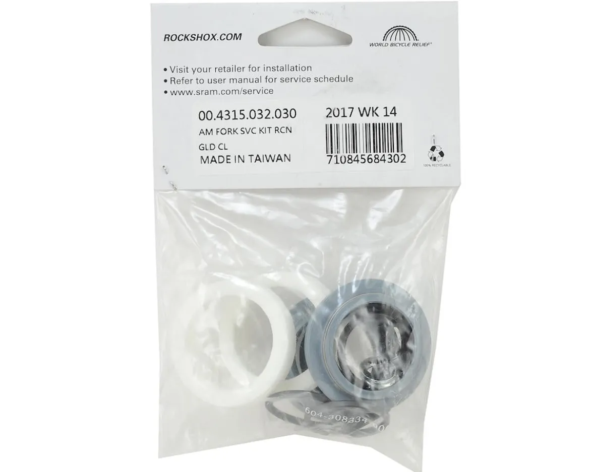 RockShox 2012-16 Recon Gold Coil Basic Service Kit (Includes Dust Seals, Foam Rings, O-Ring Seals)