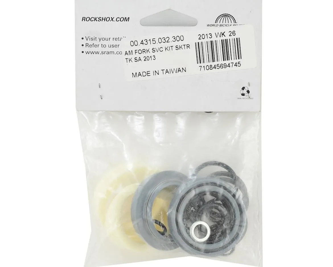 RockShox 2013-2016 Sektor Turnkey Solo Air Basic Service Kit (Includes Dust Seals, Foam Rings, O-Ring Seals)