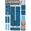 RockShox Decal Kit (30/32mm) (Blue)
