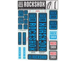 RockShox Decal Kit (30/32mm) (Blue)