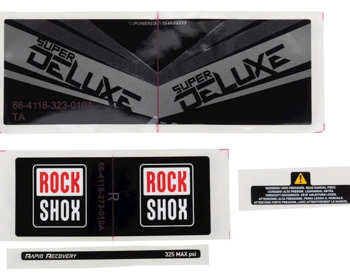 RockShox Deluxe/Super Deluxe DebonAir V2 Air Can Assembly (185/210 x 47.5-55mm)