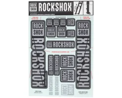 RockShox Fork Decal Kit (Grey) (For BoXXER and Domain Forks)