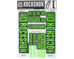 RockShox Fork Decal Kit (Green) (For BoXXER and Domain Forks)
