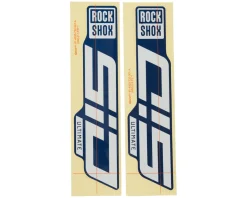 RockShox Fork Decal Kit (SID Ultimate) (Foil Blue) (27.5/29")