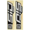 RockShox Fork Decal Kit (SID SL Ultimate) (Foil Black) (27.5/29")