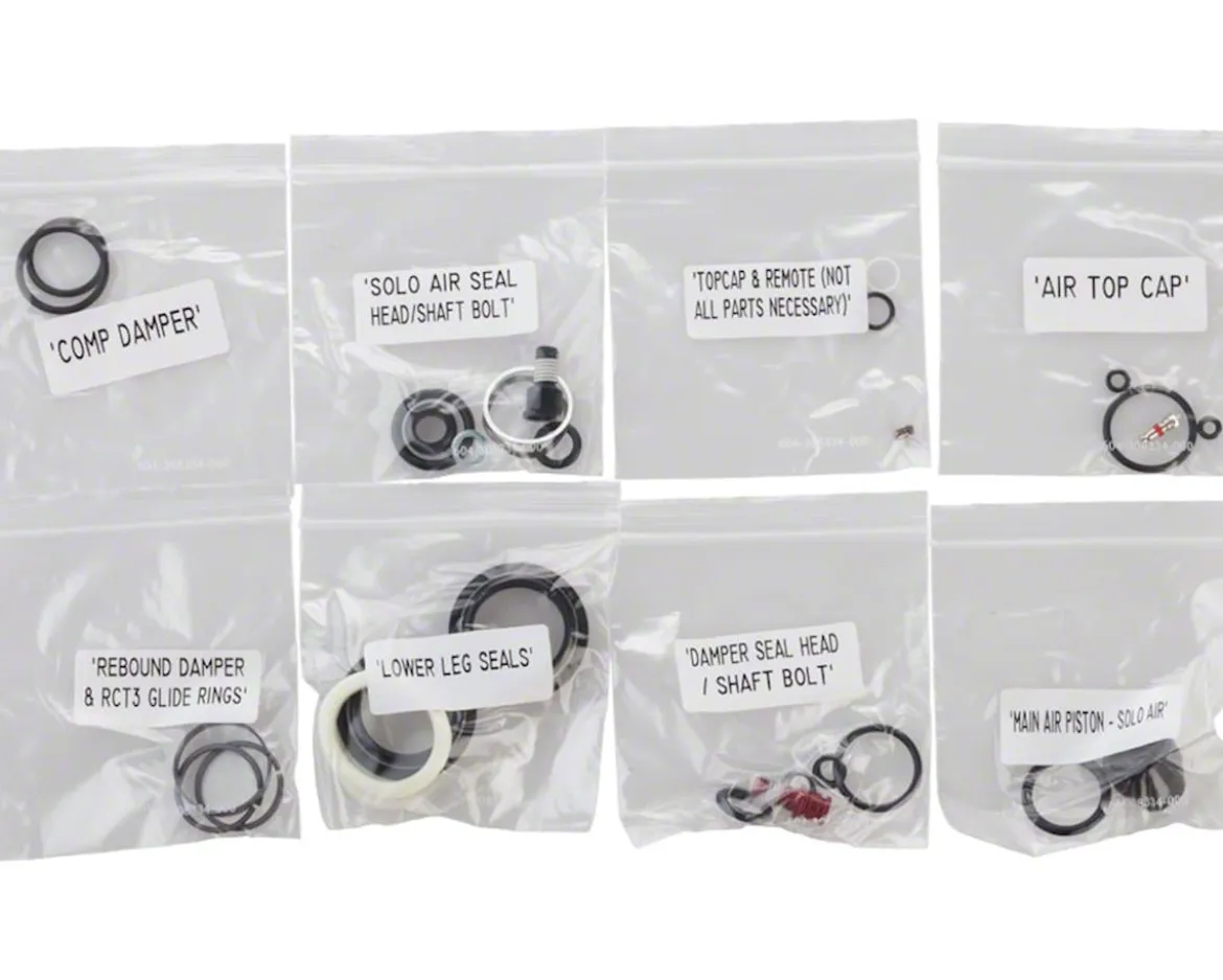 RockShox Fork Service Kit (Full) (SID, Reba) (2013-2016) (Solo Air) (A2-A3)