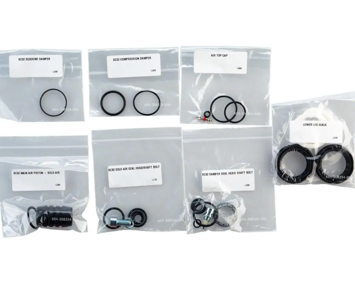 RockShox Fork Service Kit (Full) (XC32 Solo Air/Recon Silver) (B1)