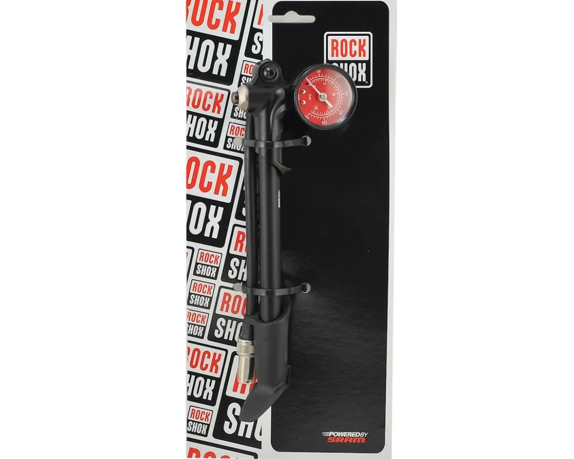 RockShox High-Pressure Fork/Shock Pump (Black) (300 PSI Max)