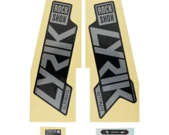 RockShox Lyrik Ultimate Decal Kit (Gloss Rainbow for Gloss Black Lowers)