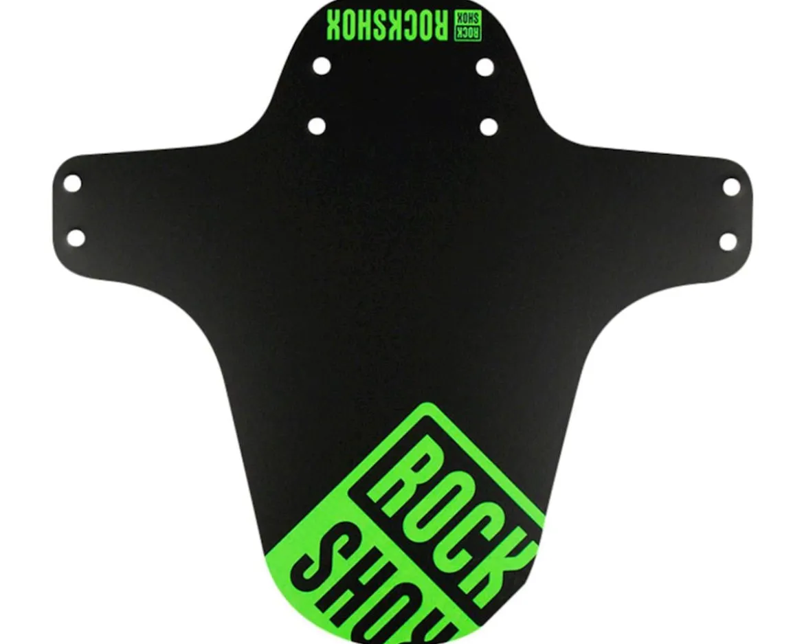 RockShox MTB Fork Fender (Black/Neon Green)
