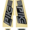 RockShox Pike Ultimate Decal Kit (Gloss Rainbow for Gloss Black Lowers)