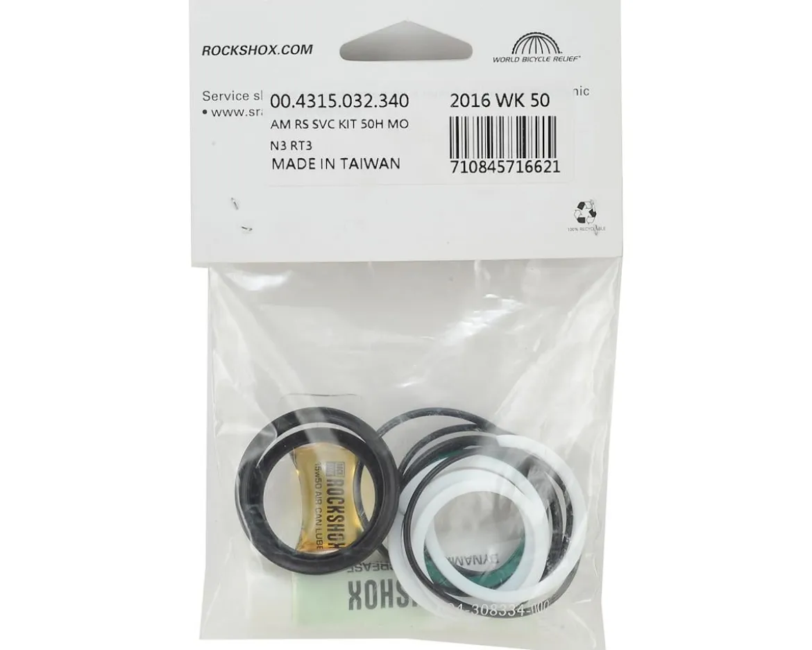RockShox Basic Air Can Service Kit (2013 Monarch RT3) (High Volume)