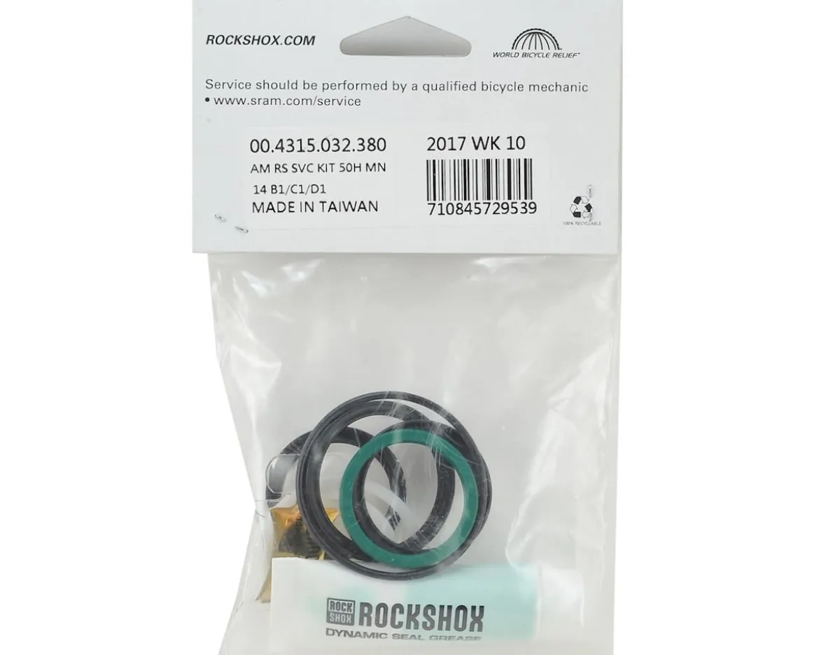 RockShox Basic Air Can Service Kit (Monarch Air B1, Plus, XX,RL C1) (Non HV)