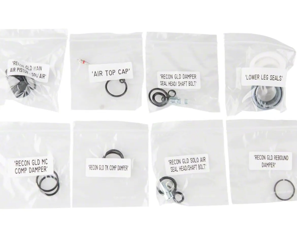 RockShox Fork Service Kit (Full) (Recon Gold) (2013-2016) (Solo Air)