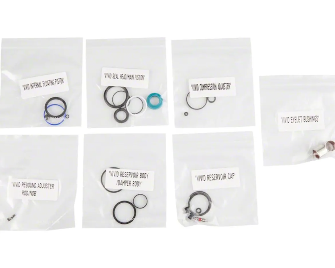 RockShox Rear Shock Service Kit (Full: Vivid, B1)