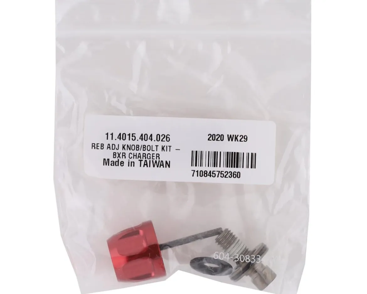 RockShox Rebound Adjuster Knob/Bolt Kit (BoXXer) (Charger Damper) (B1)