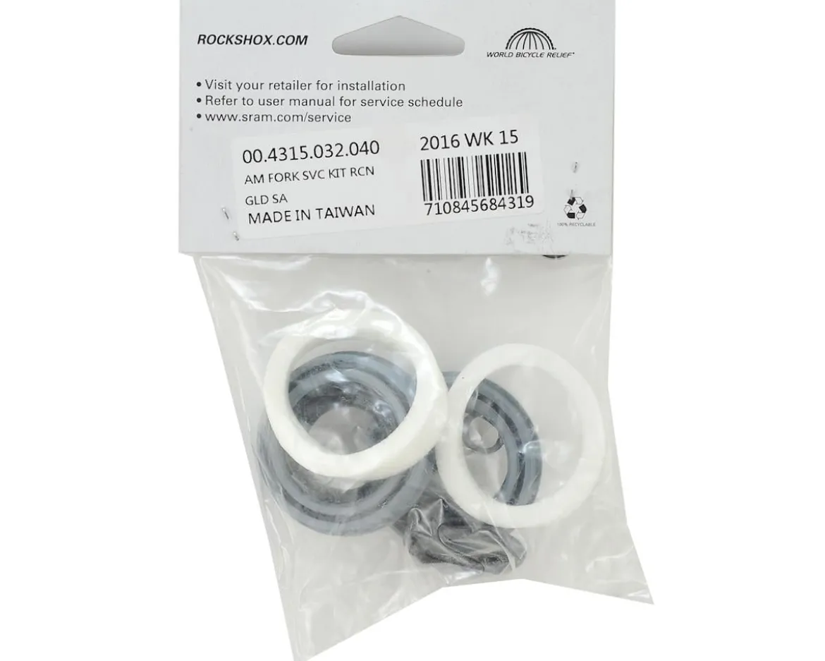 RockShox 2012 Recon Gold Solo Air Basic Service Kit (Includes Dust Seals, Foam Rings, O-Ring Seals)