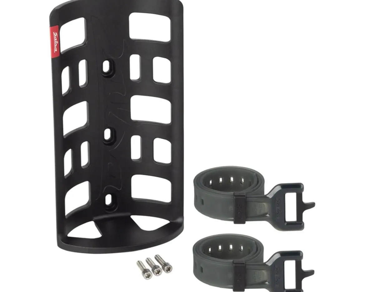 Salsa EXP Series Anything Cage HD (Black) (w/EXP Rubber Straps)
